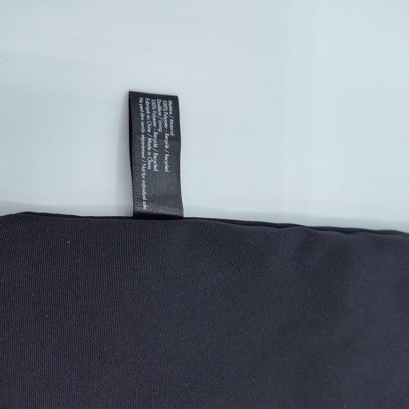 PRADA Beauty Reversible Drawstring Pouch • Black/Mint • 8x5" Cosmetic Bag NWOT - Picture 4 of 6